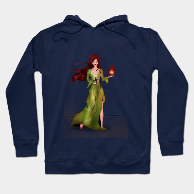 Brigid Goddess Hoodie by Monkeyfist